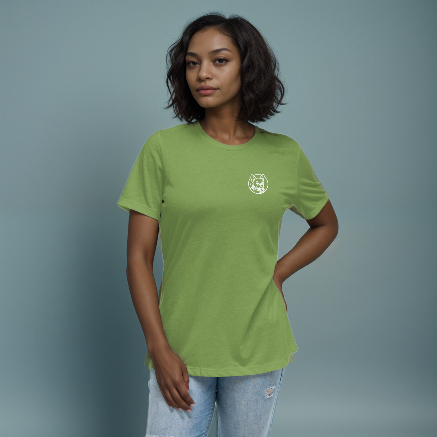 Mission: Deadline – Women’s Relaxed Fit T-Shirt mit Astronaut-Frenchie