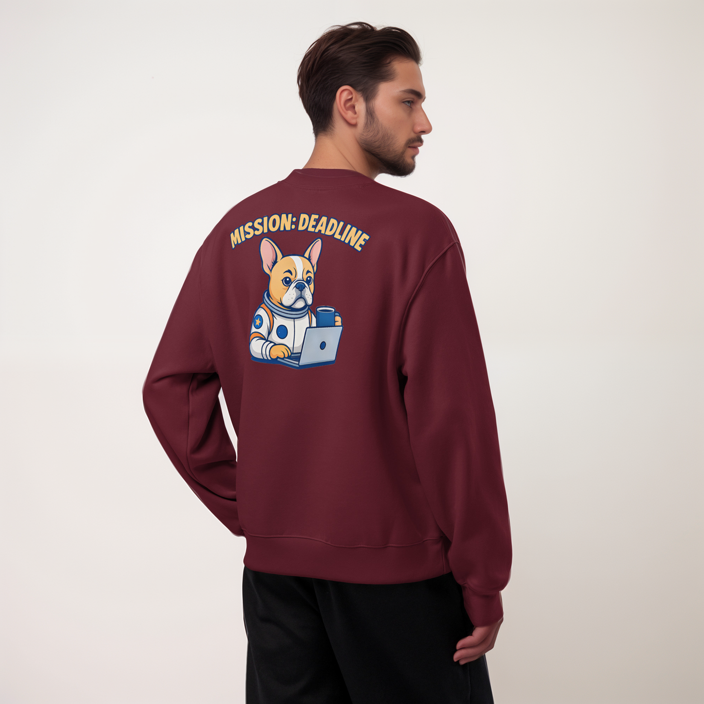 Mission: Deadline – Oversized Heavyweight Sweatshirt (Unisex)