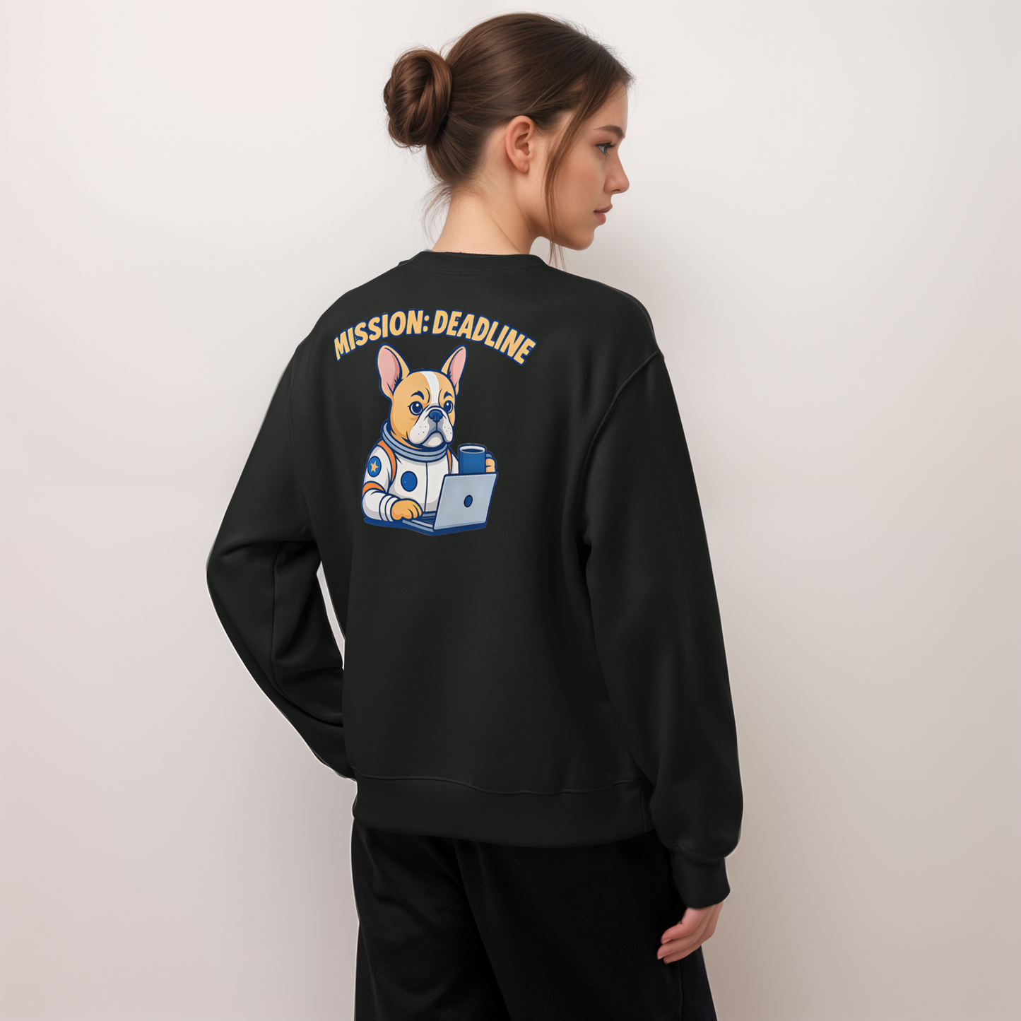 Mission: Deadline – Oversized Heavyweight Sweatshirt (Unisex)