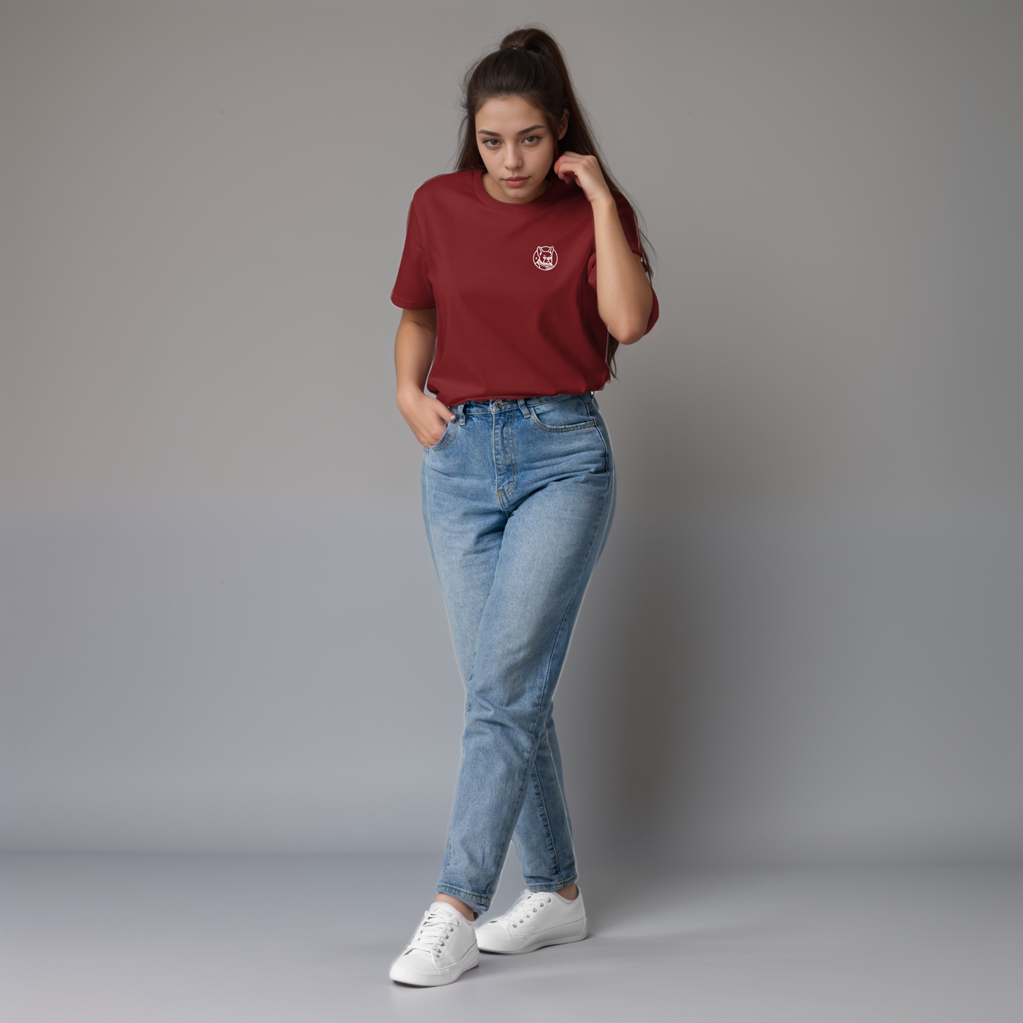 Mission: Deadline – Unisex T-Shirt aus Bio-Baumwolle mit Astronaut-Frenchie