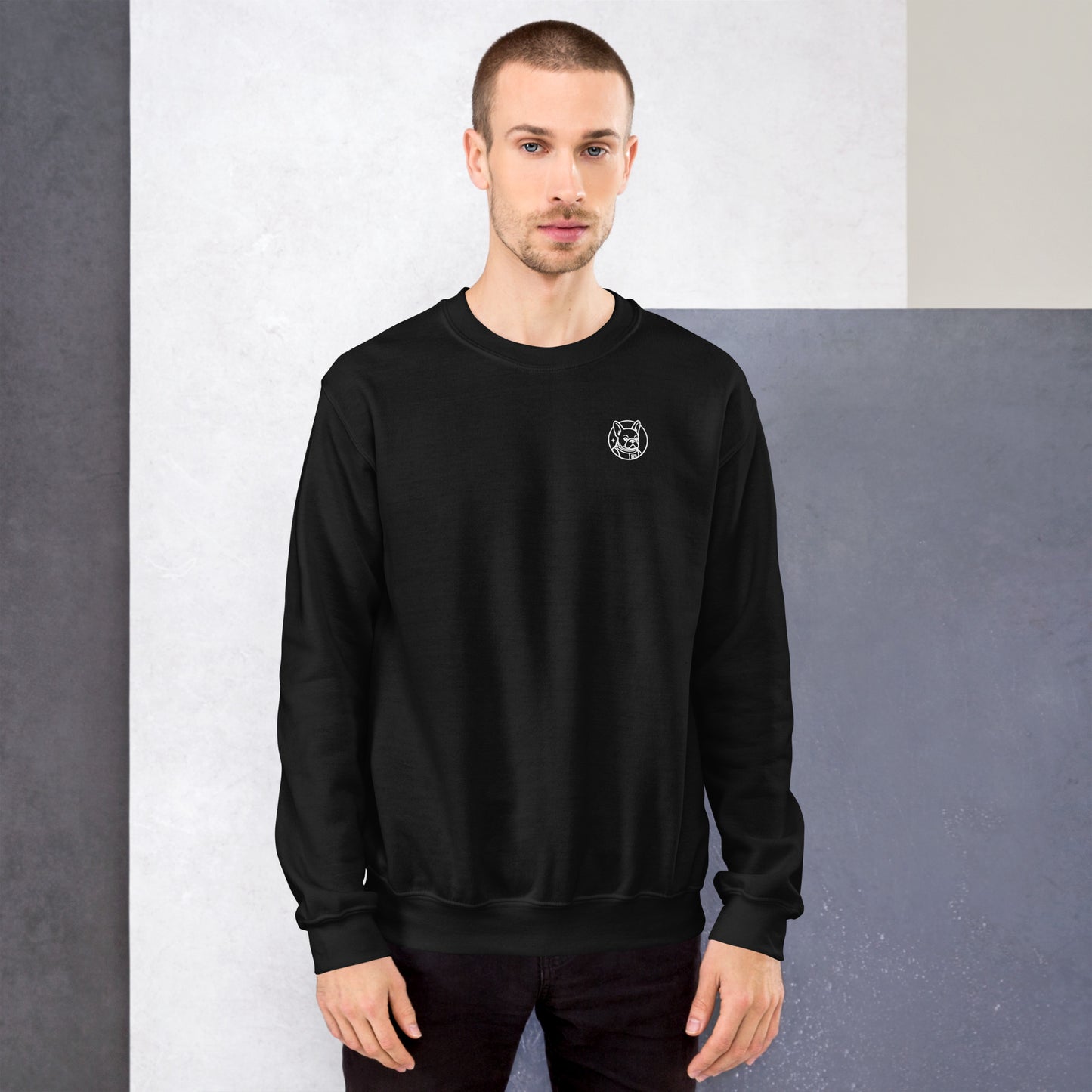 Mission: Deadline – Unisex Sweatshirt mit Astronaut-Frenchie