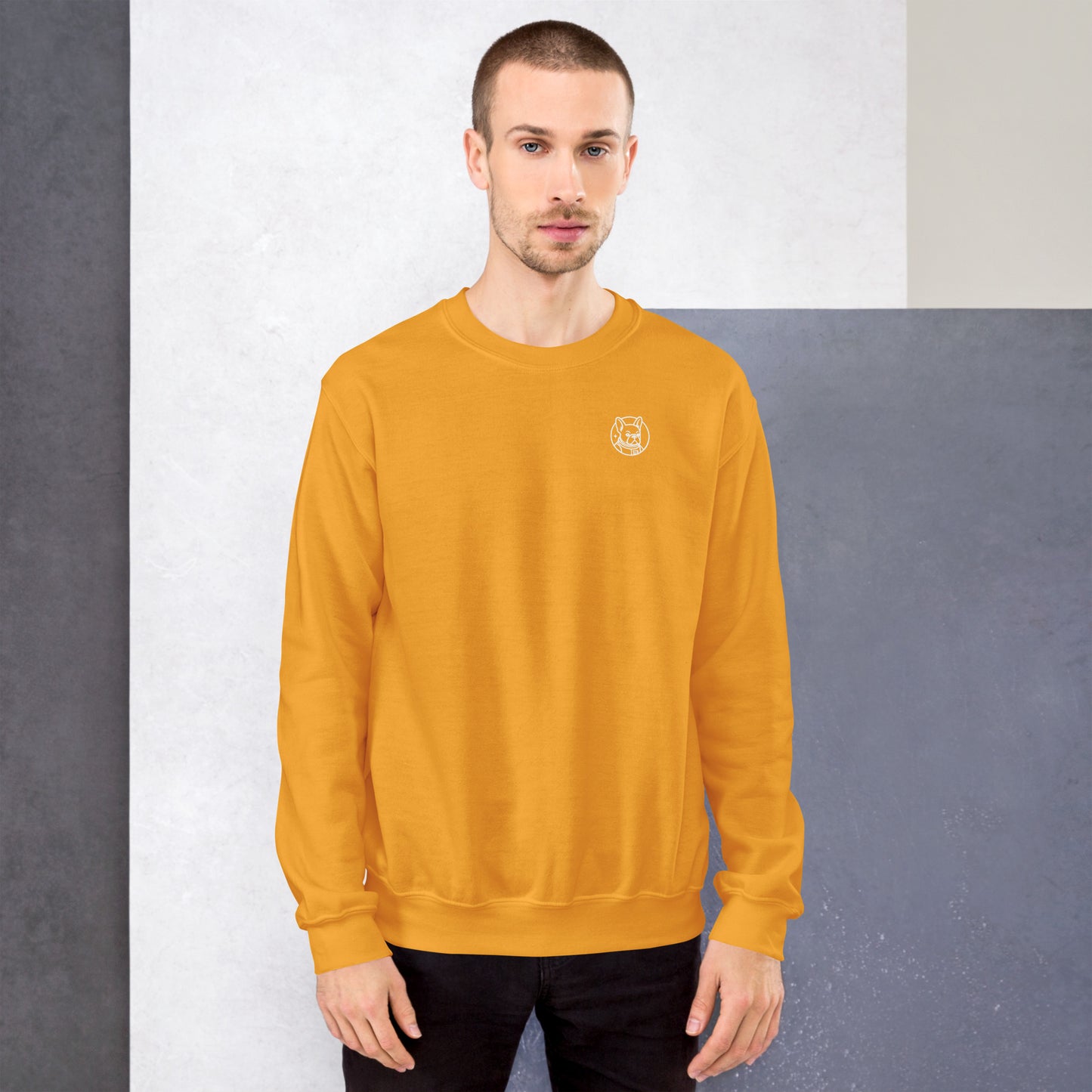 Mission: Deadline – Unisex Sweatshirt mit Astronaut-Frenchie