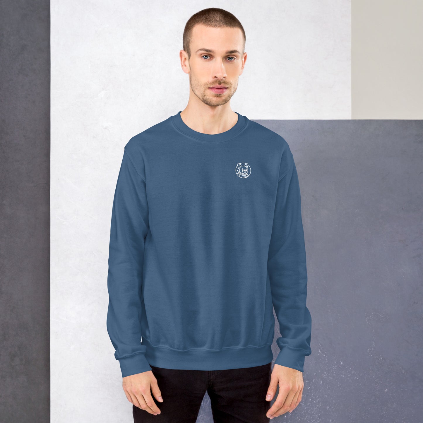 Mission: Deadline – Unisex Sweatshirt mit Astronaut-Frenchie