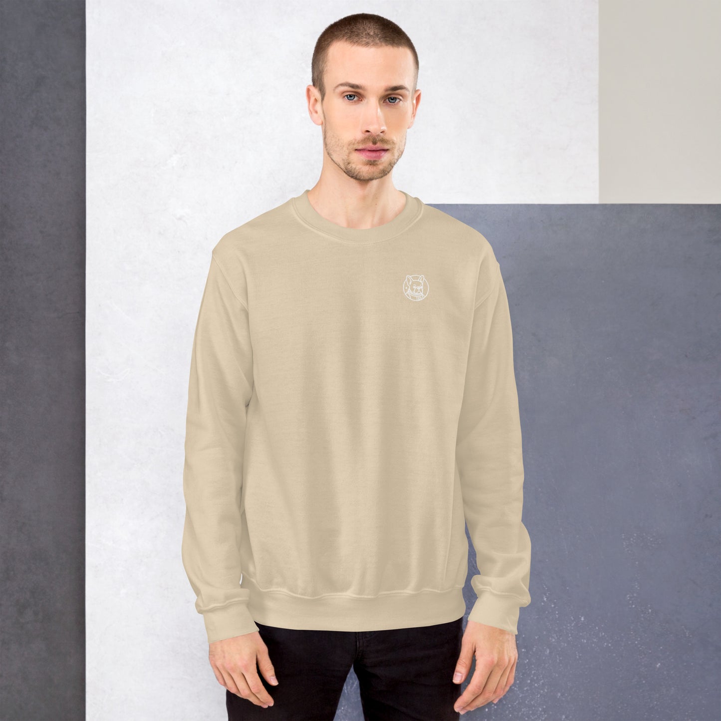 Mission: Deadline – Unisex Sweatshirt mit Astronaut-Frenchie