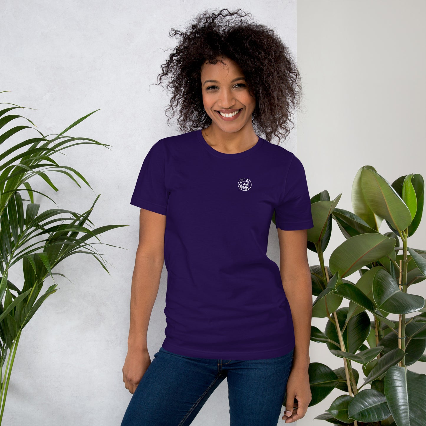 Mission: Deadline – Unisex T-Shirt mit Astronaut-Frenchie