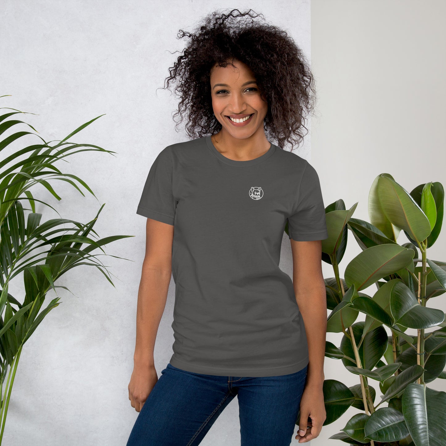 Mission: Deadline – Unisex T-Shirt mit Astronaut-Frenchie